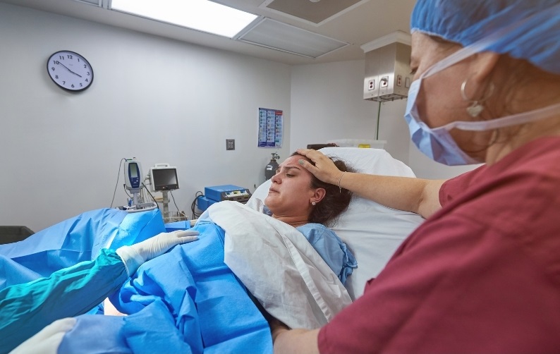 Advice for women who experience vaginal tearing or episiotomy when giving birth