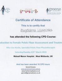 Introduction to Female Pelvic Floor Assessment and Treatment